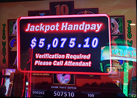 Another jackpot winner at Akwesasne Mohawk Casino Resort near Canada
